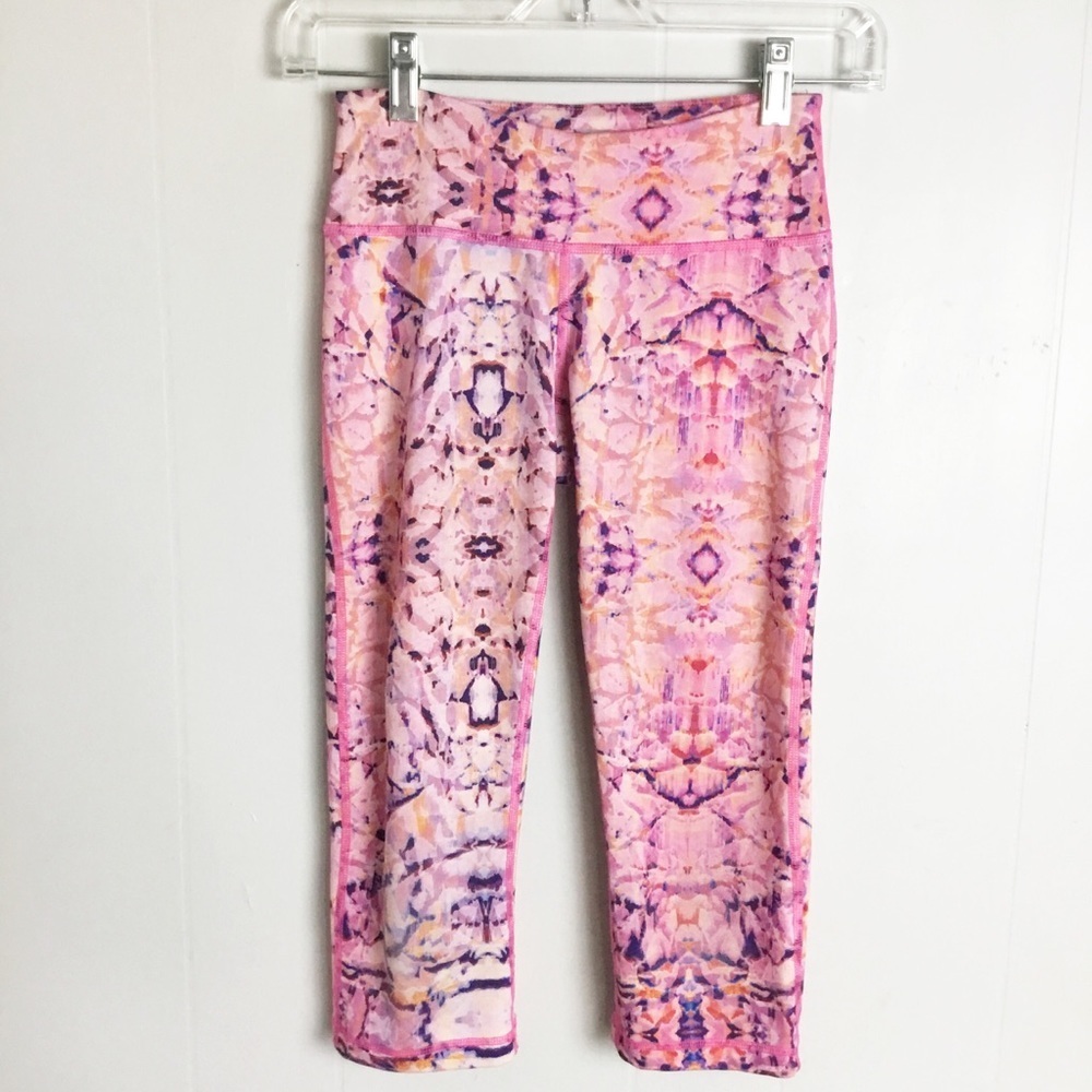 Z By Zella Pink Yoga Workout Leggings Little Girl Size